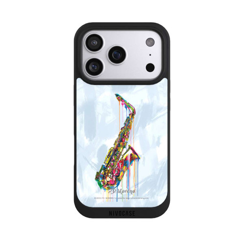 Apple iPhone 17 Pro NIVOpure Saxophone Art By P.D. Moreno