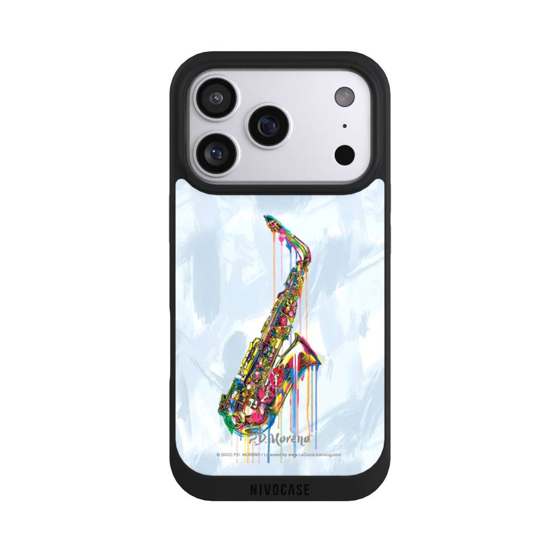 iPhone 17 Pro NIVOpure Saxophone Art By P.D. Moreno