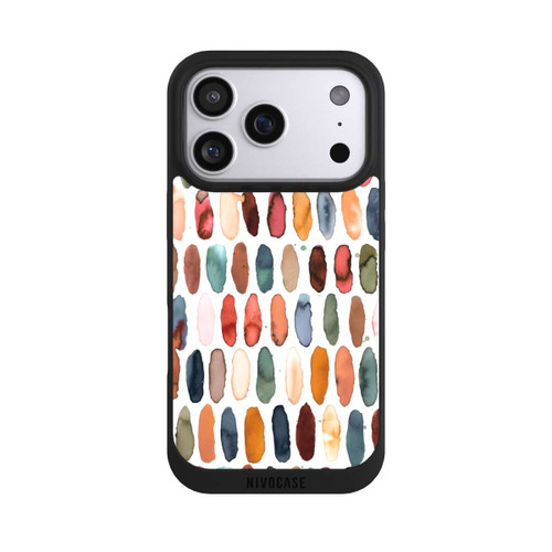 Apple iPhone 17 Pro NIVOpure Traits d'aquarelle Minéral Terracotta