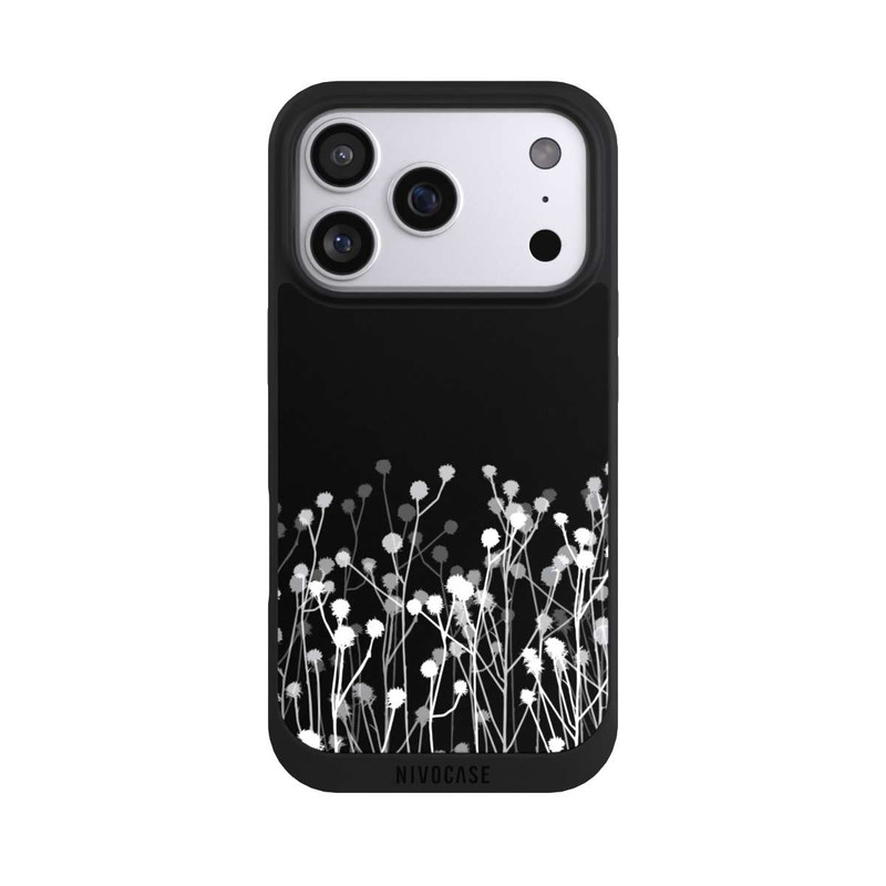 iPhone 17 Pro NIVOpure minimalistische Blumen