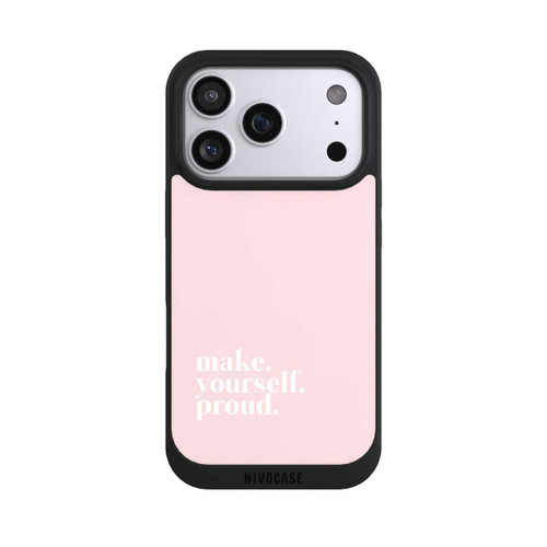 Apple iPhone 17 Pro NIVOpure Make Yourself Proud Zitat - Altrosa