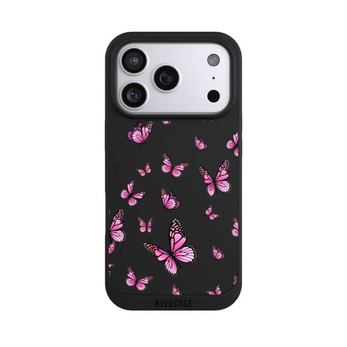 Apple iPhone 17 Pro NIVOpure Schmetterlinge pink