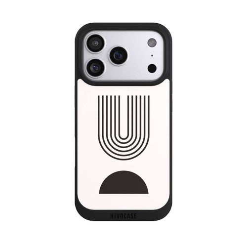 Apple iPhone 17 Pro NIVOpure Modern Art Black Lines