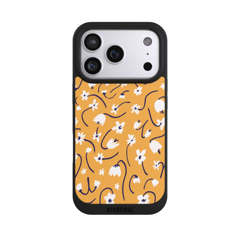 iPhone 17 Pro NIVOpure Kleine Blumen Muster Gelb