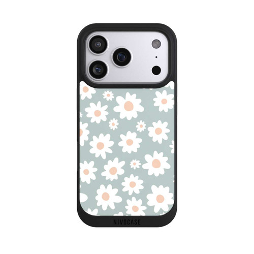 Apple iPhone 17 Pro NIVOpure Gänseblümchen Muster grün