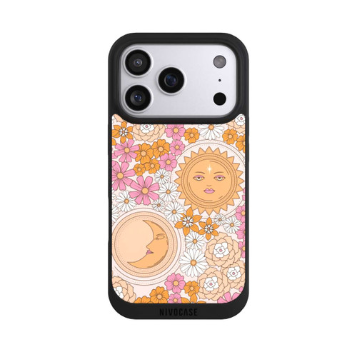 Apple iPhone 17 Pro NIVOpure Mond-Sonne-Blumen