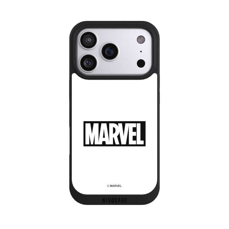 iPhone 17 Pro NIVOpure Marvel Logo White