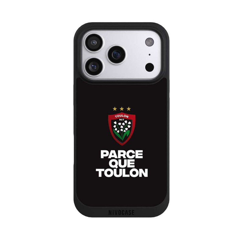 iPhone 17 Pro NIVOpure Parce Que Toulon Schwarz