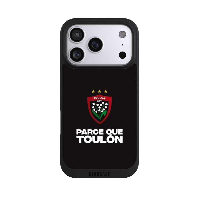 iPhone 17 Pro NIVOpure RC Toulonnais Schwarz