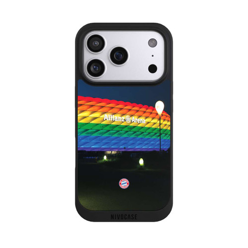 Apple iPhone 17 Pro NIVOpure Allianz Arena Regenbogen