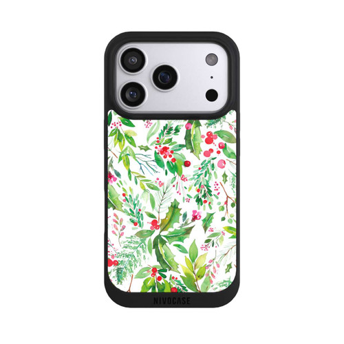Apple iPhone 17 Pro NIVOpure Noël Houx Vacances Nature