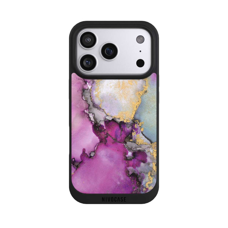 iPhone 17 Pro NIVOpure Alcohol Ink Art Pink