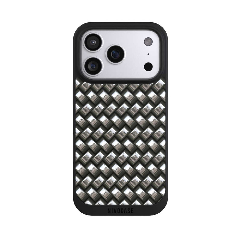 iPhone 17 Pro NIVOpure Glamour Silver Metal