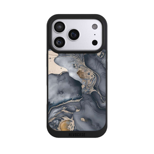 Apple iPhone 17 Pro NIVOpure Alcohol Ink Gold Grey