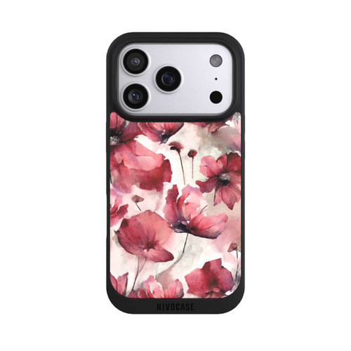 Apple iPhone 17 Pro NIVOpure Wilde Mohnblumen