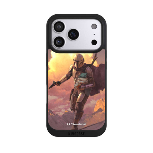 Apple iPhone 17 Pro NIVOpure Der Mandalorianer und Grogu Sonnenguntergang Wolken