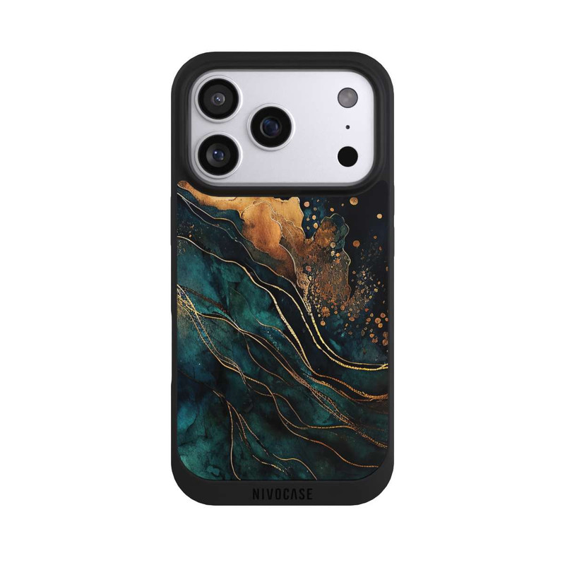 iPhone 17 Pro NIVOpure Gold und Grün