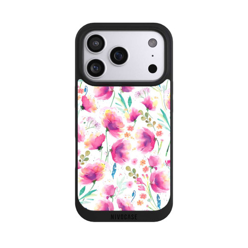 Apple iPhone 17 Pro NIVOpure Coquelicots abstraits aquarelle