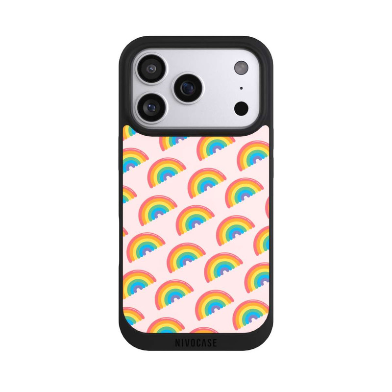 iPhone 17 Pro NIVOpure Arcs-en-ciel kawaii