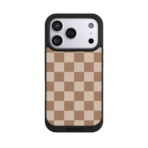Apple iPhone 17 Pro NIVOpure Braun Karo