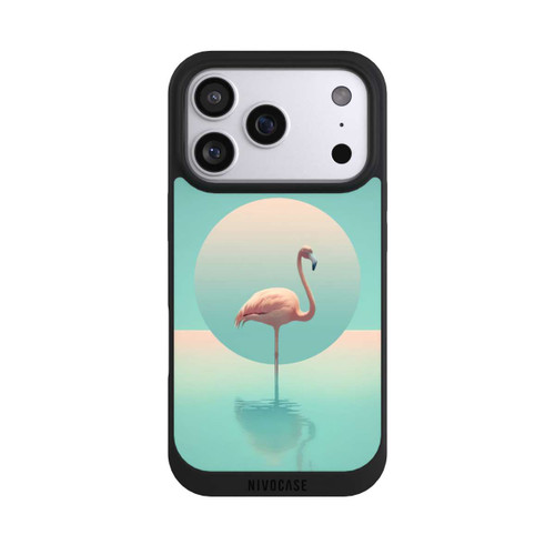 Apple iPhone 17 Pro NIVOpure Flamant dans la piscine
