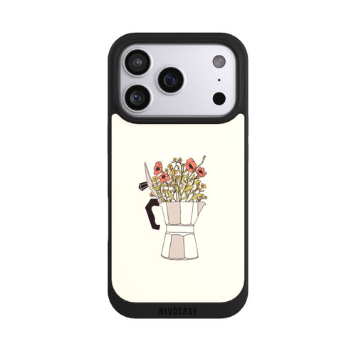 Apple iPhone 17 Pro NIVOpure Moka Blumen