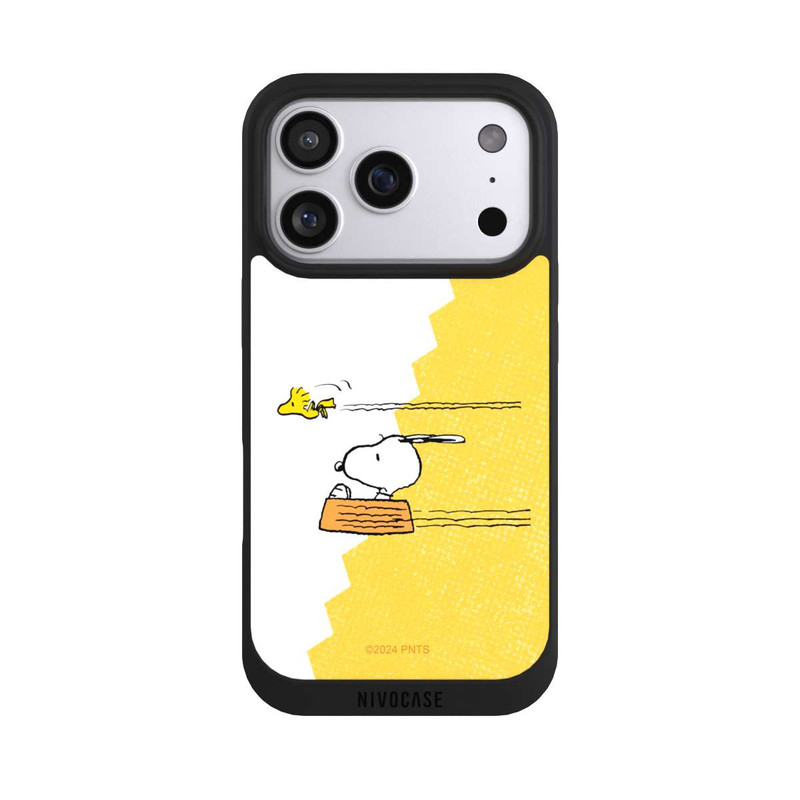 iPhone 17 Pro NIVOpure Snoopy avec Woodstock