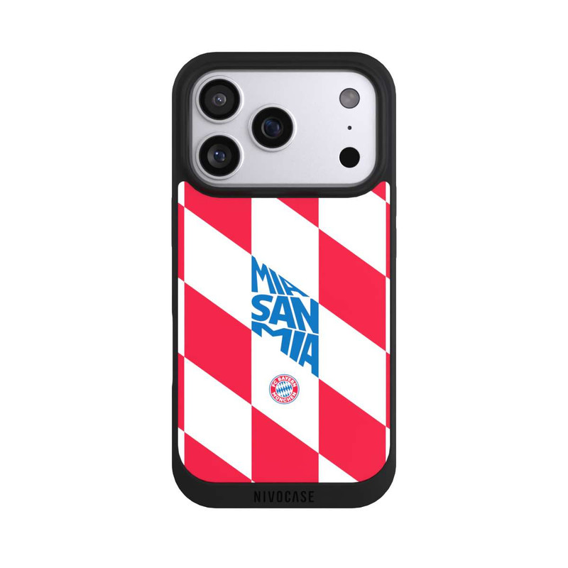 iPhone 17 Pro NIVOpure FCB Mia San Mia Rauten