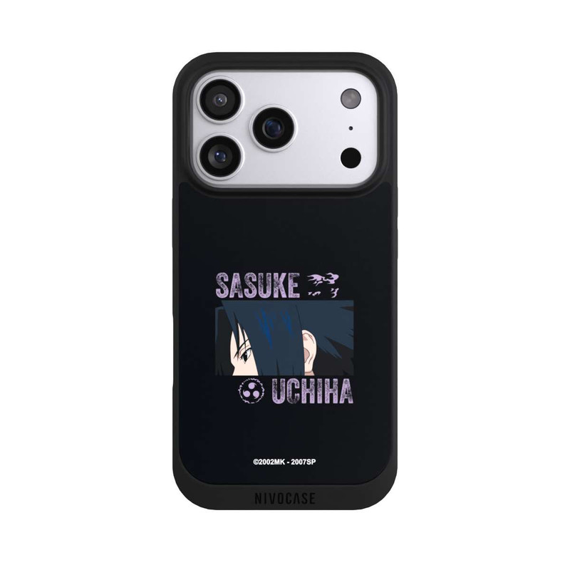 iPhone 17 Pro NIVOpure Sasuke Uchiha Close-Up