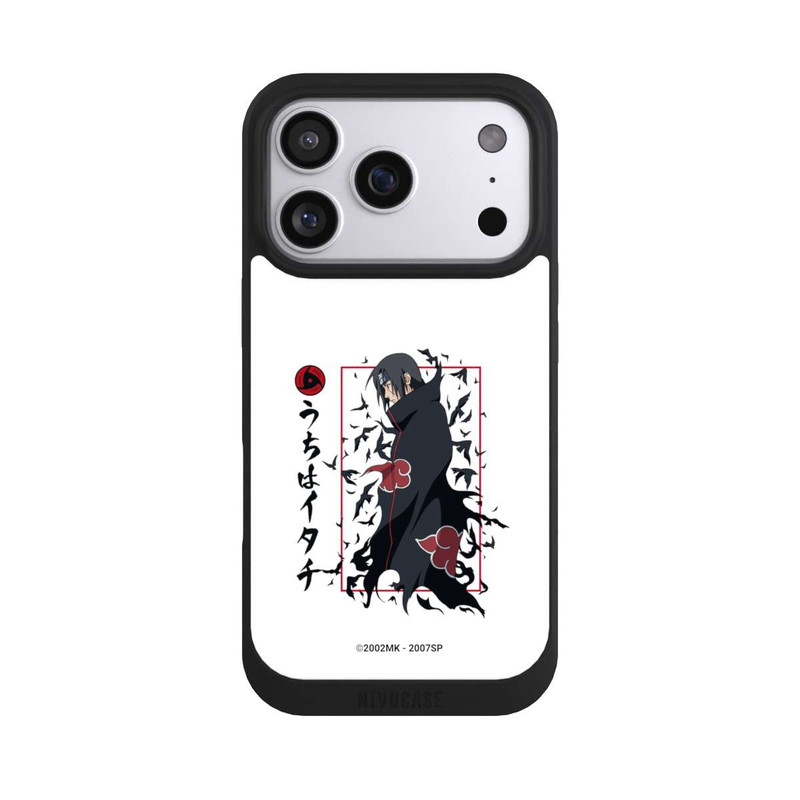 iPhone 17 Pro NIVOpure Itachi Krähen Weiß