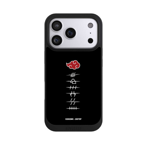 Apple iPhone 17 Pro NIVOpure Akatsuki Mitgliedssymbole Schwarz