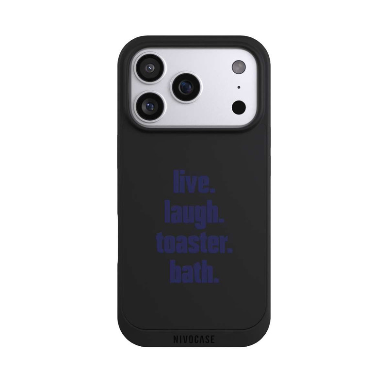 iPhone 17 Pro NIVOpure Live. Laugh. Toaster. Bath.