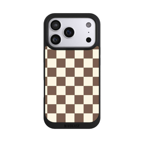 Apple iPhone 17 Pro NIVOpure Checkerboard brown