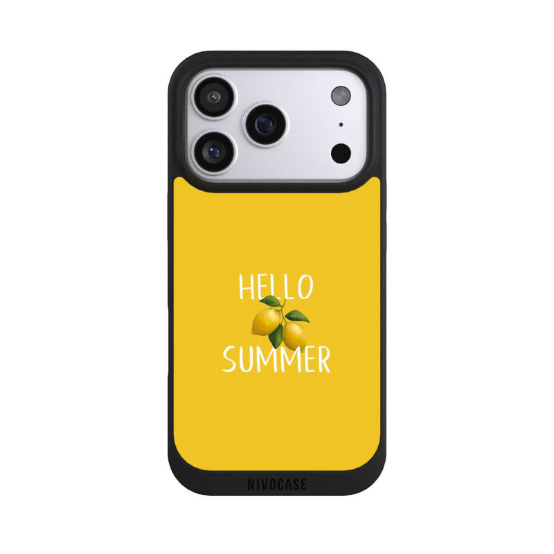 iPhone 17 Pro NIVOpure Hello Summer Yellow