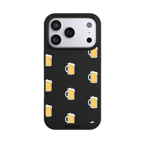 Apple iPhone 17 Pro NIVOpure Bierglas Pattern Illustration