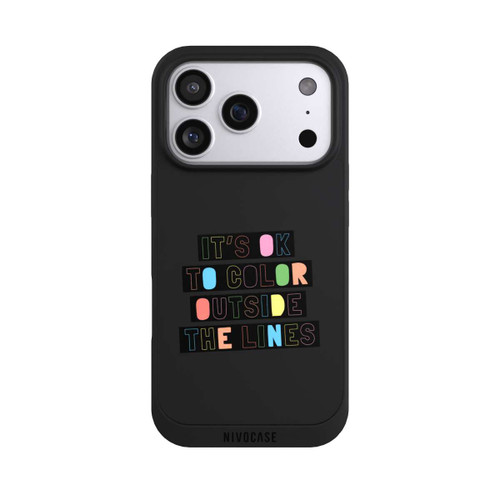 Apple iPhone 17 Pro NIVOpure Color Outside The Line Transparent