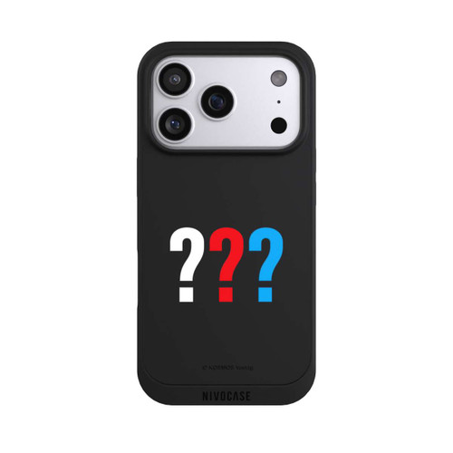 Apple iPhone 17 Pro NIVOpure Die Drei Fragezeichen Logo Transparent