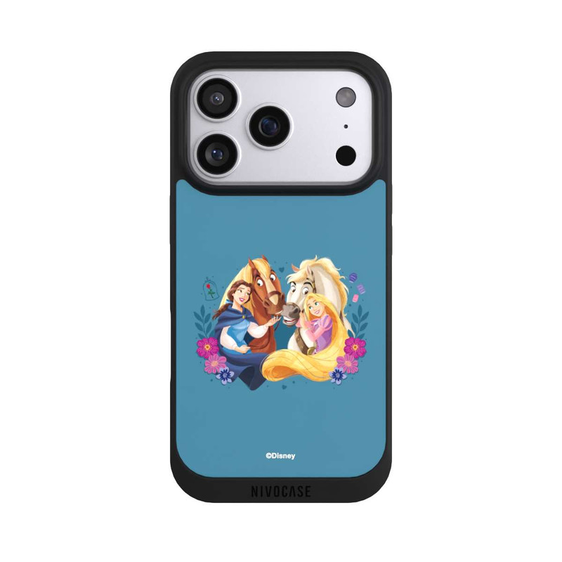 iPhone 17 Pro NIVOpure Disney Princess Belle and Rapunzel with Horses