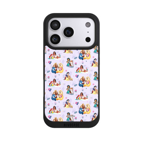 Apple iPhone 17 Pro NIVOpure Princess Floral Pattern Purple