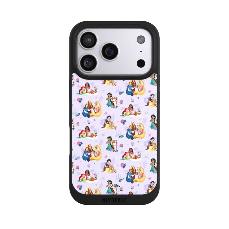 iPhone 17 Pro NIVOpure Princess Floral Pattern Purple