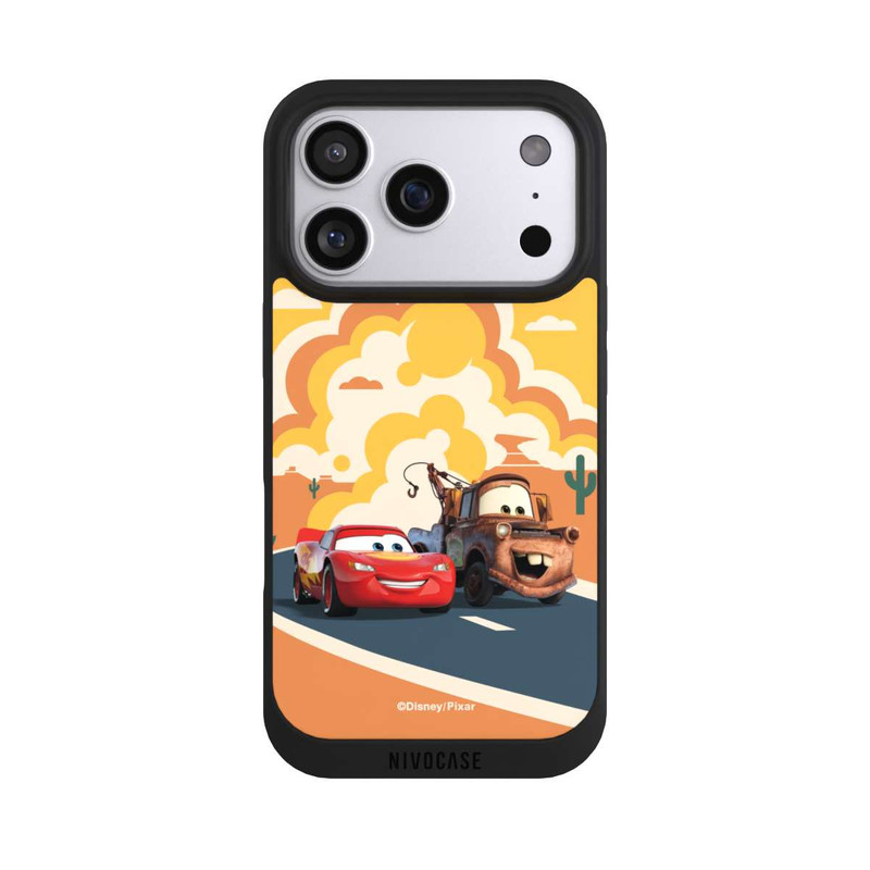 iPhone 17 Pro NIVOpure Disney Cars Lightning McQueen Und Hook on the Road