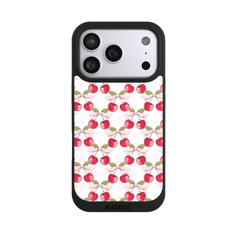 iPhone 17 Pro NIVOpure Cerise rose avec IA