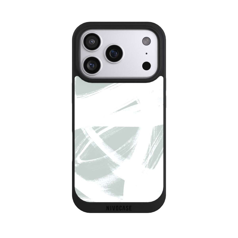 iPhone 17 Pro NIVOpure Abstract Brush Strokes Blush