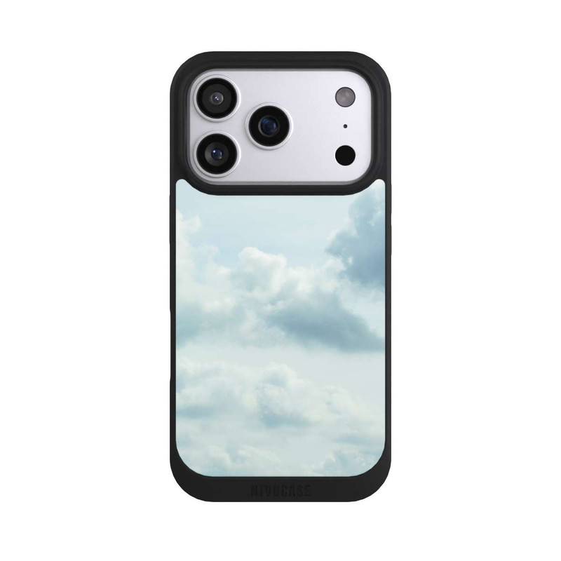 iPhone 17 Pro NIVOpure Pastel Blue Clouds