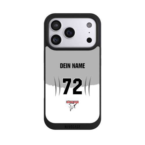 Apple iPhone 17 Pro NIVOpure Kölner Haie Trikotmotiv Personalisierbar