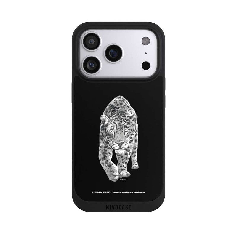 iPhone 17 Pro NIVOpure Léopard noir