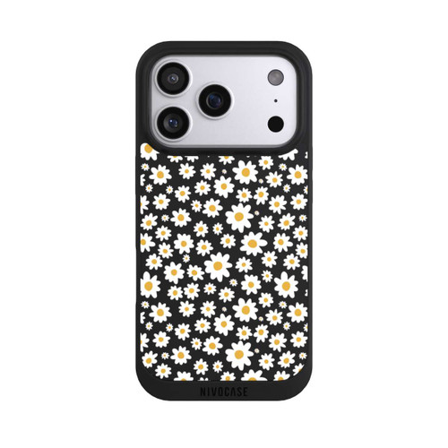 Apple iPhone 17 Pro NIVOpure Daisy Flower Seamless Pattern Transparent