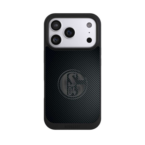 Apple iPhone 17 Pro NIVOpure Schalke 04 Carbon Look