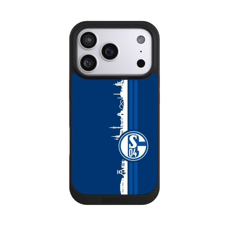 iPhone 17 Pro NIVOpure Schalke 04 Skyline Blau