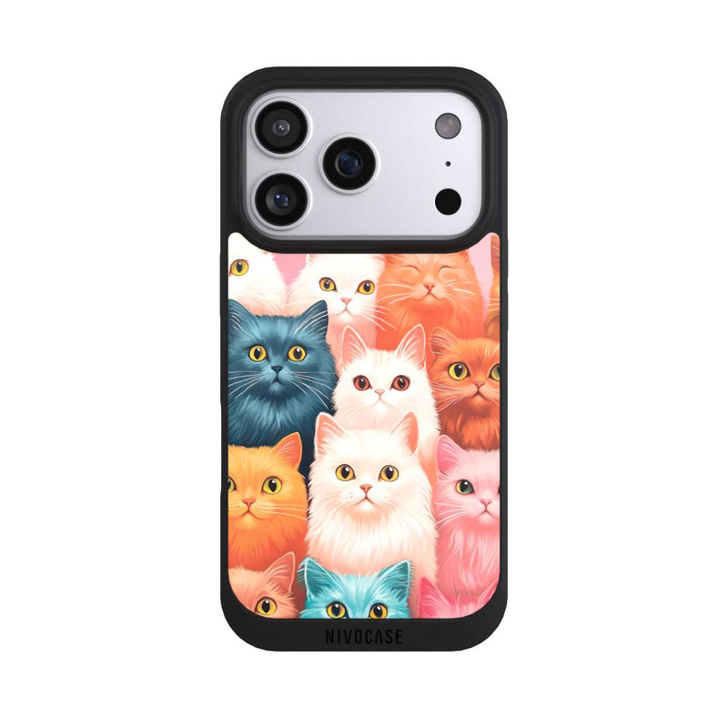 iPhone 17 Pro NIVOpure Cats Looking